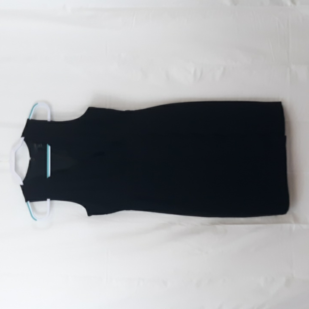 Ladies J. Crew Black Scalloped Dress NWT'S